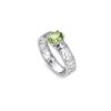 Peridot Sterling Silver Ring