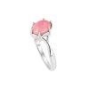 Pink Conch Shell Silver Sterling Silver Ring