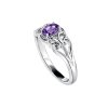 Amethyst Sterling Silver Ring