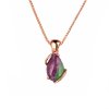 Ruby Zoisite Copper Pendant With Chain 18+2 Inches