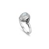 Rainbow Moonstone Sterling Silver Ring