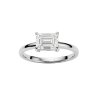 Moissanite Sterling Silver Ring 1.00 ctw