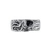 Black Onyx Sterling Silver Octopus Men's Ring