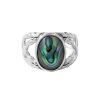 Abalone Sterling Silver Ring