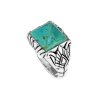 Turquoise Sterling Silver Men's Ring