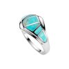 Turquoise Sterling Silver Inlay Ring