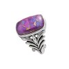 Purple Turquoise Sterling Silver Ring