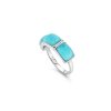 Larimar Sterling Silver Ring