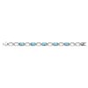Larimar Sterling Silver Bracelet