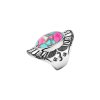 Cotton Candy Magnesite Sterling Silver Ring