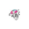 Cotton Candy Magnesite Sterling Silver Ring