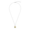Lemon Quartz Sterling Silver Pendant With Chain 18+2 Inch