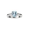 Skey Blue Topaz Sterling Silver Ring