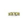 Peridot Two-Tone Sterling Silver Ring
