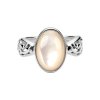 Sterling Silver Mother of Pearl Ring