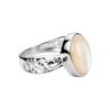 Sterling Silver Mother of Pearl Ring