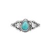 Turquoise Sterling Silver Filigree Ring