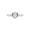 Rainbow Moonstone Sterling Silver Ring