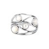 Sterling Silver Ring with Mother of Pearl