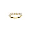 Freshwater Pearl 18k Yellow Gold Over Sterling Silver Band Ring