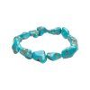 Kingman Turquoise Beaded Stretch Bracelet