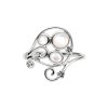 Sterling Silver  Mother of Pearl Ring