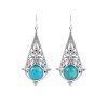 Sterling Silver Turquoise Earrings