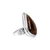 Sterling Silver Ammonite Shell Ring