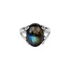 Sterling Silver Labradorite Ring
