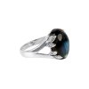 Sterling Silver Labradorite Ring