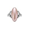 Sterling Silver Pink Shell Ring