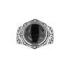 Sterling Silver Ring with Onyx
