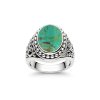 Sterling Silver Turquoise Men's Ring