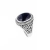 Sterling Silver Onyx Men's Ring