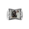 Sterling Silver Zebra Jasper Men's Ring