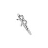 Sterling Silver Ribbon Ring