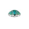 Sterling Silve Turquoise Inlay Ring