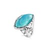 Sterling Silver Larimar Ring