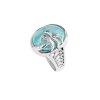 Sterling Silver Larimar Ring