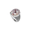 Sterling Silver Wild Horse Men's Ring