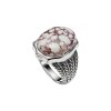 Sterling Silver Wild Horse Men's Ring