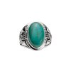 Sterling Silver Turquoise Men's Ring
