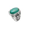 Sterling Silver Turquoise Men's Ring