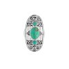 Sterling Silver Blue Turquoise Ring
