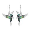 Sterling Silver Abalone Hummingbird