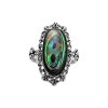 Sterling Silver Abalone Ring