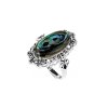 Sterling Silver Abalone Ring