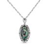 Sterling Silver Abalone