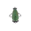 Sterling Silver Green Kingman Turquoise Ring