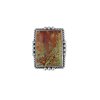 Sterling Silver Green Kingman Turquoise Ring